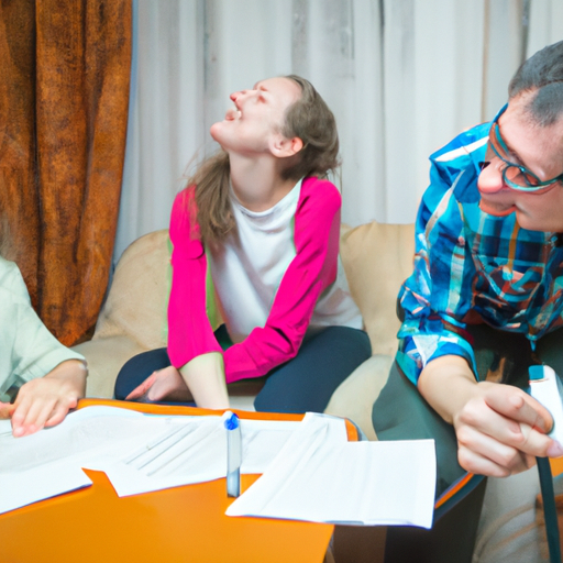 3. תמונה של ילדה ומשפחתה מסיעור מוחות בבחירת שירים